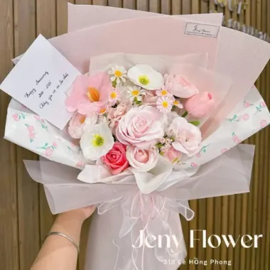 Bó Sáp Phối Nhỏ Hồng