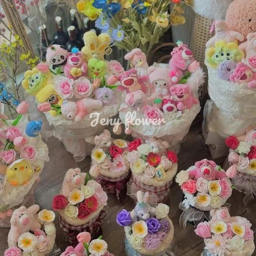 Hoa Mix Gấu Random&nbsp;